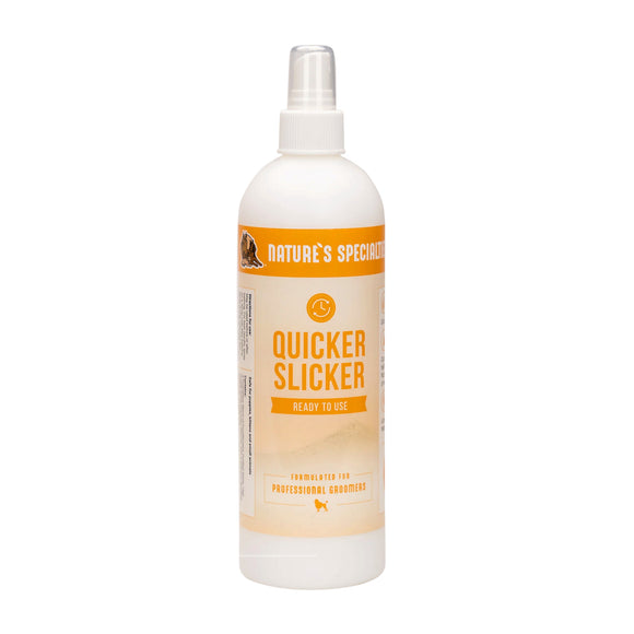 Nature's Specialties Quicker Slicker Detangling Conditioning Spray 473ml – Fast-Acting, Lightweight Formula