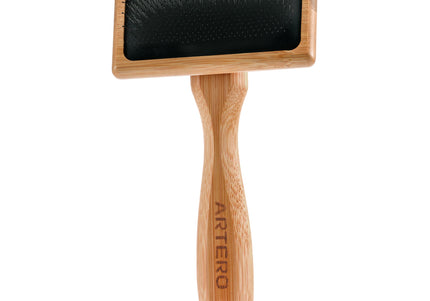 Artero Nature Collection Protected Pin Slicker Brush – Medium, Safe Pins, Gentle on Sensitive Skin