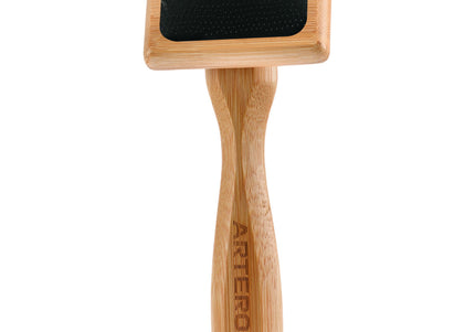 Artero Nature Collection Protected Pin Slicker Brush – Medium, Safe Pins, Gentle on Sensitive Skin