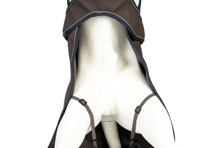 Max&Molly Matrix 2.0 Stone Dog Raincoat – Gray Waterproof Jacket, Medium Size