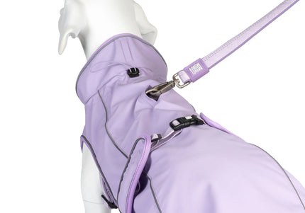 Max&Molly Matrix 2.0 Lavender Dog Raincoat – Lightweight Waterproof Jacket, Small Size
