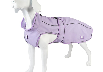 Max&Molly Matrix 2.0 Lavender Dog Raincoat – Lightweight Waterproof Jacket, Small Size