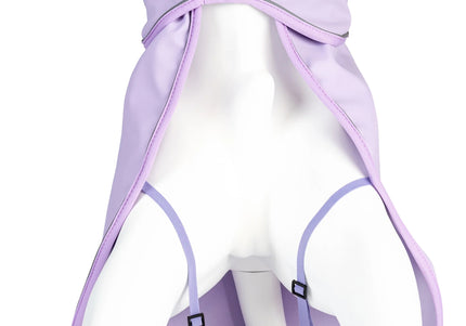 Max&Molly Matrix 2.0 Lavender Dog Raincoat – Lightweight Waterproof Jacket, Small Size