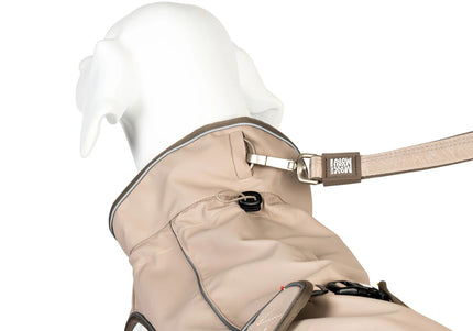 Max&Molly Matrix 2.0 Sand Dog Raincoat – Waterproof Jacket, XL, Lightweight Design