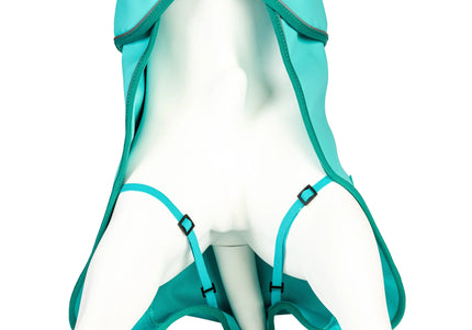 Max&Molly Matrix 2.0 Turquoise Dog Raincoat – Lightweight Waterproof Jacket, Small Size