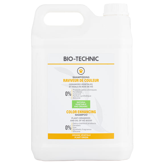 Diamex Bio-Technic Color Enhancing Shampoo – Concentrated 1:16 Formula, 5L, Intensifies Coat Vibrancy