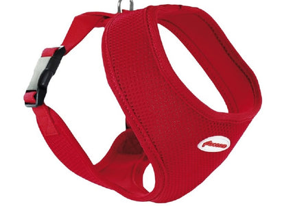 Record Fast Dog Harness Red – Comfortable Lightweight Airy Mesh Design, XL Size