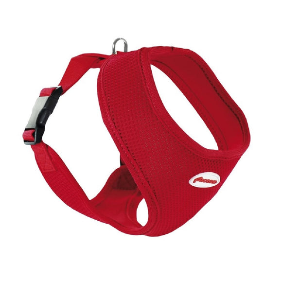 Record Fast Dog Harness Red – Comfortable Lightweight Airy Mesh Design, XL Size