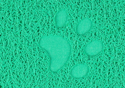 Record Pet Bowl Mat 40x60cm – Anti-Slip Feeding Pad, Easy-Clean Surface, Morska Color