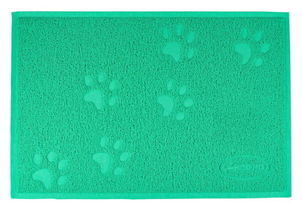 Record Pet Bowl Mat 40x60cm – Anti-Slip Feeding Pad, Easy-Clean Surface, Morska Color