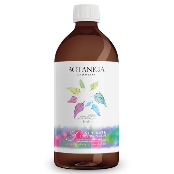 Botaniqa Show Line Regenerate Boosting Serum – Intensive Hair Renewal Formula, 1L Bottle