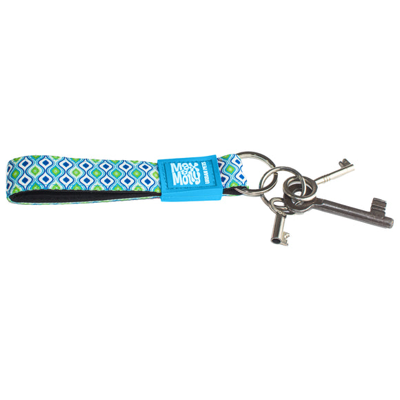 Max&Molly Retro Blue Key Chain – Stylish Durable Accessory with Classic Design