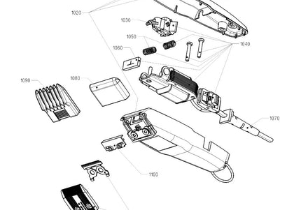 Rocker Replacement Part – Precision Fit for Moser Rex Mini Clipper, Durable Design