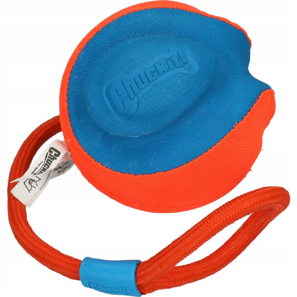Chuckit! Rope Fetch Ball – Puncture-Proof Interactive Toy with Durable Rope Handle