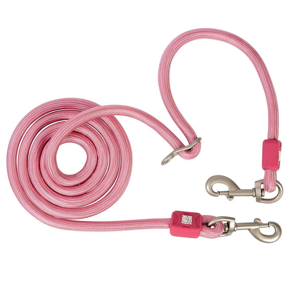 Max&Molly Matrix 2.0 Rope Leash 200cm – Detachable Pink Lead, Durable and Comfortable