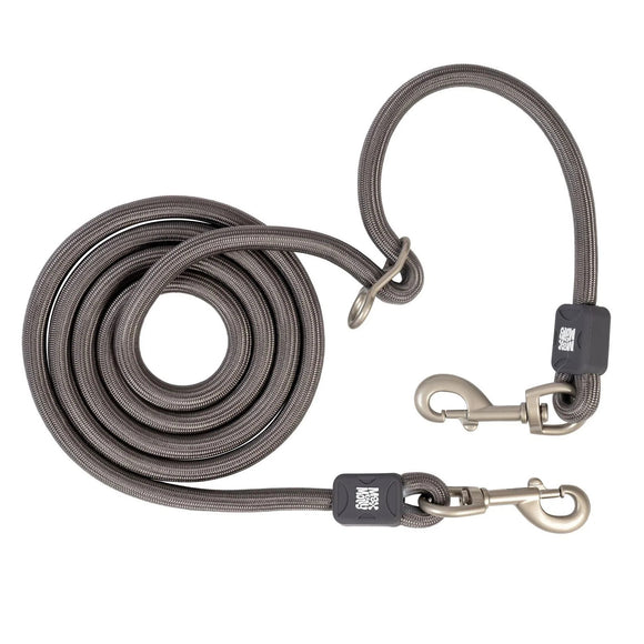 Max&Molly Matrix 2.0 Rope Leash 200cm – Detachable Gray Lead, Durable Design, Size M