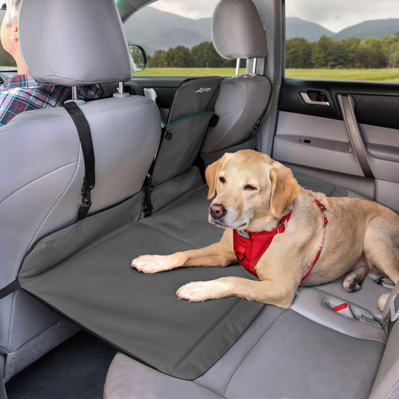 Kurgo Backseat Bridge Car Mat – Double-Sided Seat Extender, Durable Travel Solution