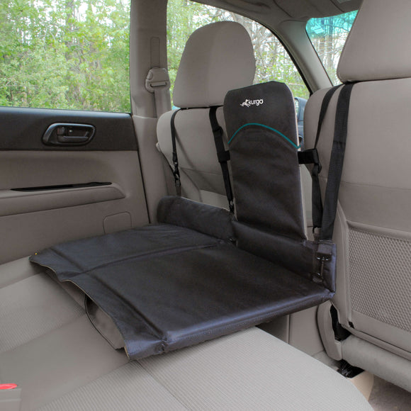 Kurgo Backseat Bridge Car Mat – Double-Sided Seat Extender, Durable Travel Solution