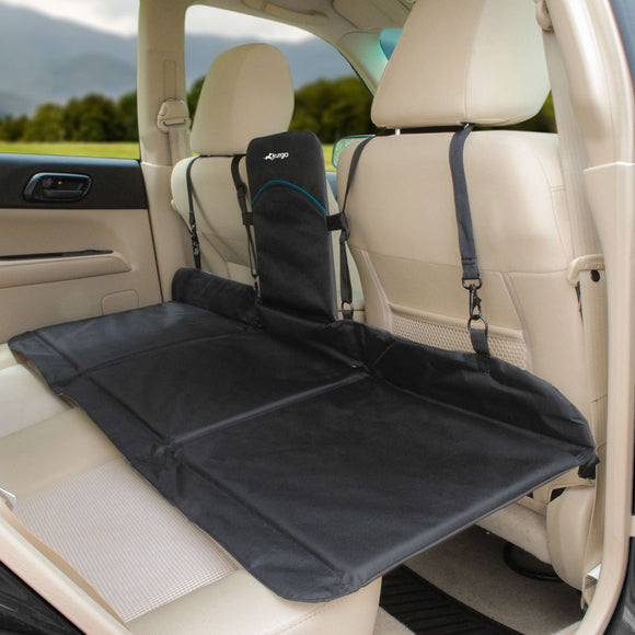 Kurgo Backseat Bridge Car Mat – Double-Sided Seat Extender, Durable Travel Solution