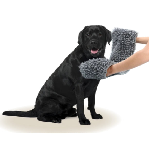 Royal Dry Microfiber Grooming Towel 35x81cm – Absorbent Design with Hand Pockets