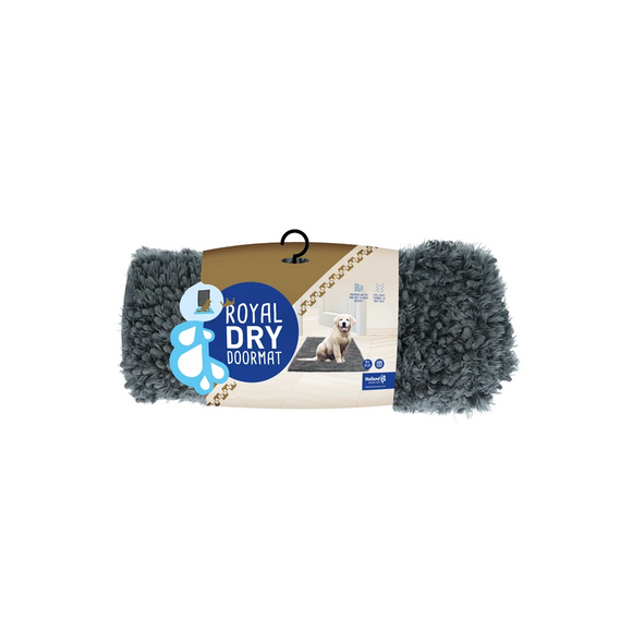 Royal Dry Microfiber Pet Bed – Comfortable Large Doormat Style with Soft Cushioning