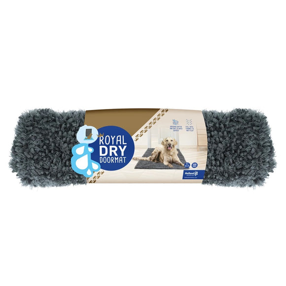 Royal Dry Microfiber Pet Bed – Comfortable Large Doormat Style with Soft Cushioning
