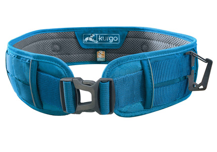 Kurgo RSG Active Belt – Adjustable Running Waist Belt, Lightweight Design, Blue