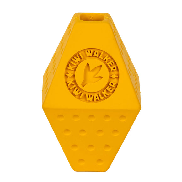 Kiwi Walker Let's Play Octaball Mini – Geometric Treat Dispensing Toy, Blue, Durable Design