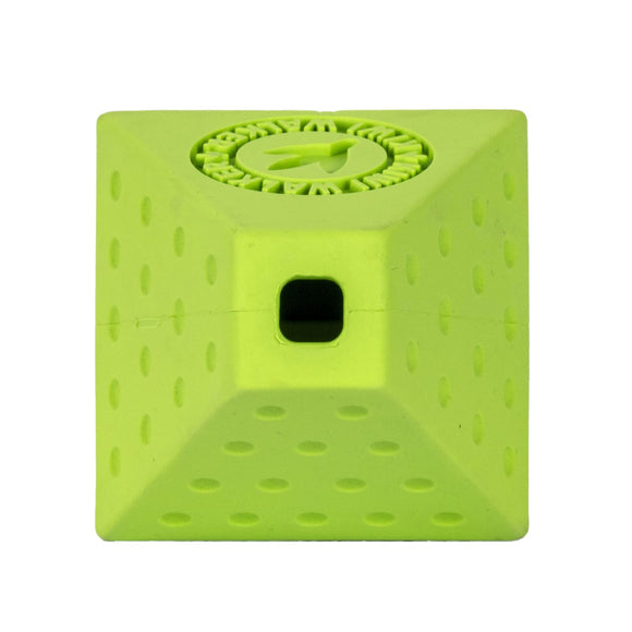 Kiwi Walker Let's Play Octaball Mini – Geometric Treat Dispensing Toy, Blue, Durable Design