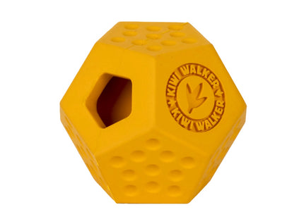 Kiwi Walker Let’s Play Dodecaball Mini – Geometric Treat Dispensing Toy, Blue, Compact Size
