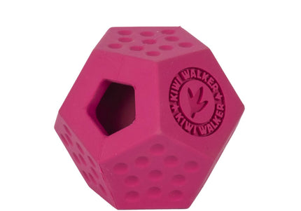Kiwi Walker Let’s Play Dodecaball Mini – Geometric Treat Dispensing Toy, Blue, Compact Size