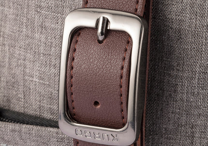 Kurgo Rucksack Pet Carrier Backpack – Gray, Ergonomic Design with Ventilated Panels