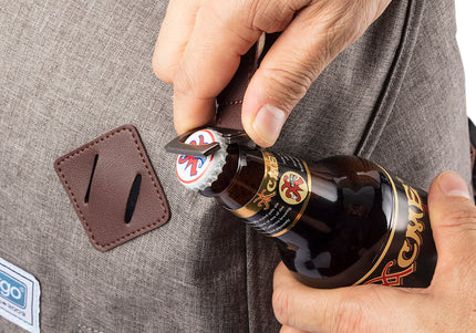 Kurgo Rucksack Pet Carrier Backpack – Gray, Ergonomic Design with Ventilated Panels