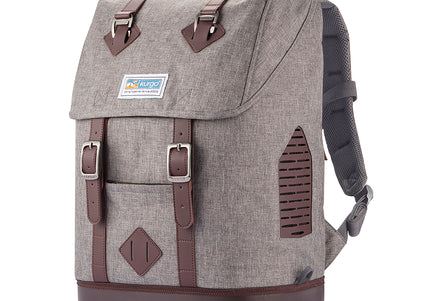 Kurgo Rucksack Pet Carrier Backpack – Gray, Ergonomic Design with Ventilated Panels