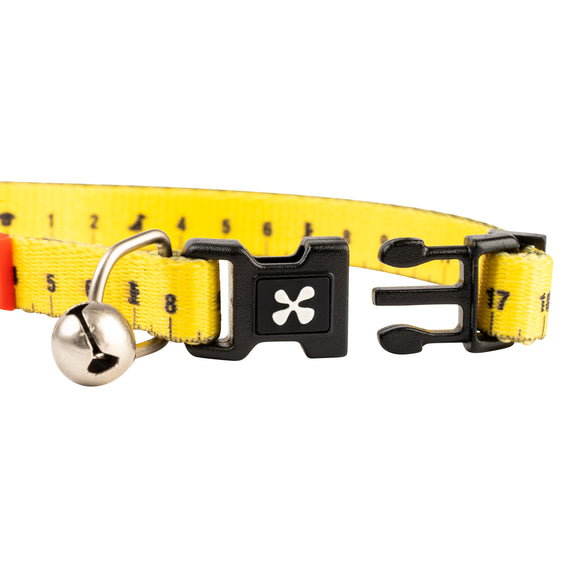 Max&Molly GOTCHA! Smart ID Cat Collar Ruler – Colorful Adjustable Collar with Smart Tag