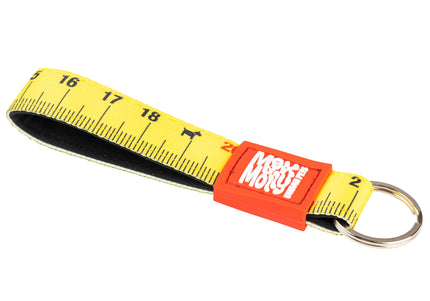 Max&Molly Key Chain Ruler – Compact Metal Measuring Tool with Durable Keyring Attachment