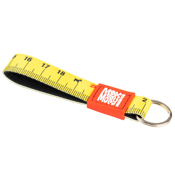 Max&Molly Key Chain Ruler – Compact Metal Measuring Tool with Durable Keyring Attachment