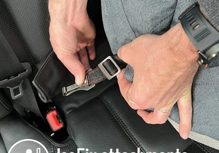 KONG Travel Ultimate Safety Seat – Small Size Secure Dog Car Seat with Reinforced Sides