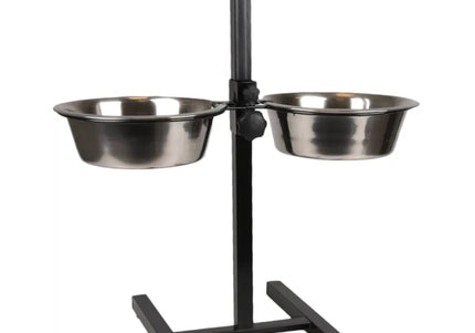 Flamingo Otis Food Stand – Medium Elevated Dog Bowls with Stable Non-Slip Base
