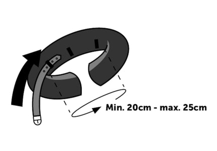 Flamingo Gofi Inflatable Recovery Collar XS – Soft Lightweight Design, Comfortable Fit