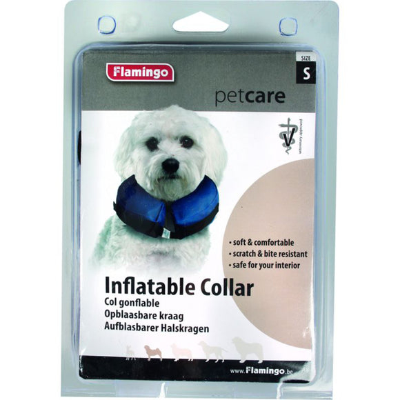 Flamingo Gofi Inflatable Recovery Collar XS – Soft Lightweight Design, Comfortable Fit