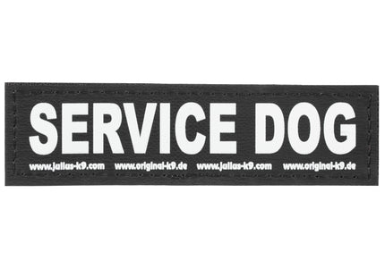 Julius-K9 Service Dog Patch Set – Large Velcro Attachment, 2 Pieces for Harness Customization