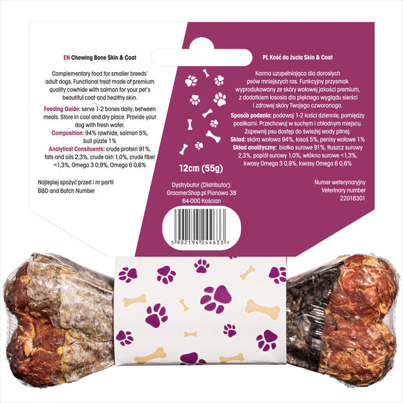 Lovi Food Skin & Coat Chewing Bone – Large Size, Nourishing Treat for Healthy Fur