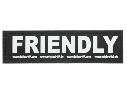 Julius-K9 Friendly Patch Set – Velcro Attachment, Small Size, 2 Pieces