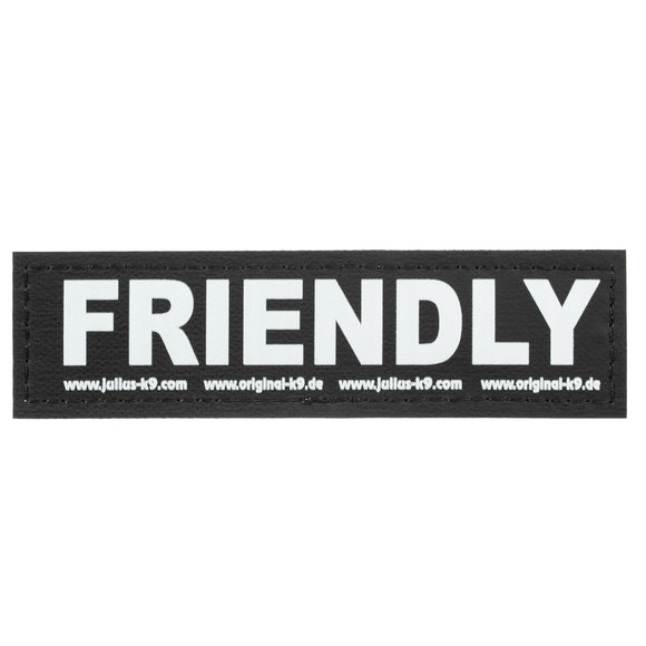 Julius-K9 Friendly Patch Set – Velcro Attachment, Small Size, 2 Pieces