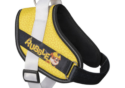 Julius-K9 Paw Patrol Rubble Dog Harness – XL Size, Adjustable, Durable Design