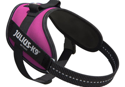 Julius-K9 IDC Powerharness Dark Pink – Premium Adjustable Harness, Baby 2 Size, Durable Design