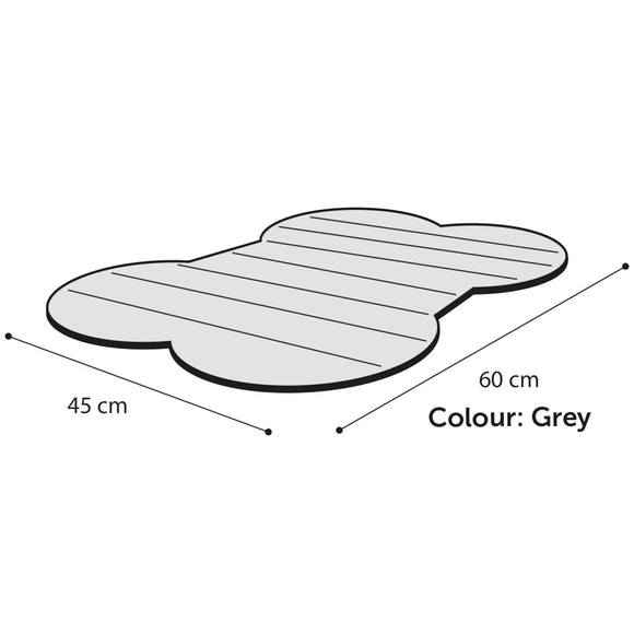 Flamingo Cooling Pad Bone – Medium Bone-Shaped Gel Mat, Durable and Fast-Acting Relief