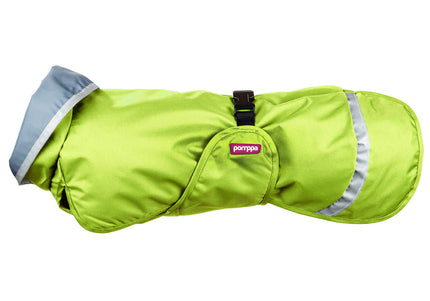 Sade Pomppa Lime Raincoat – Waterproof Lightweight Outerwear, Breathable Design, Size 85