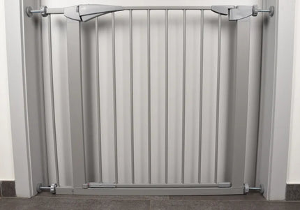 Flamingo Salus Grey Gate Extension – Sturdy Metal Add-On Panel, Seamless Fit Design